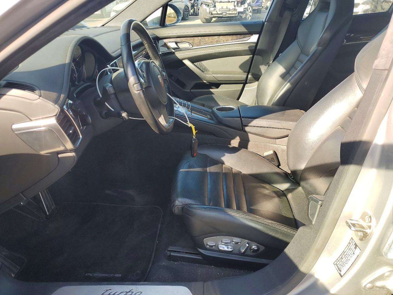 2012 Porsche Panamera Turbo Silver vin: WP0AC2A72CL091021