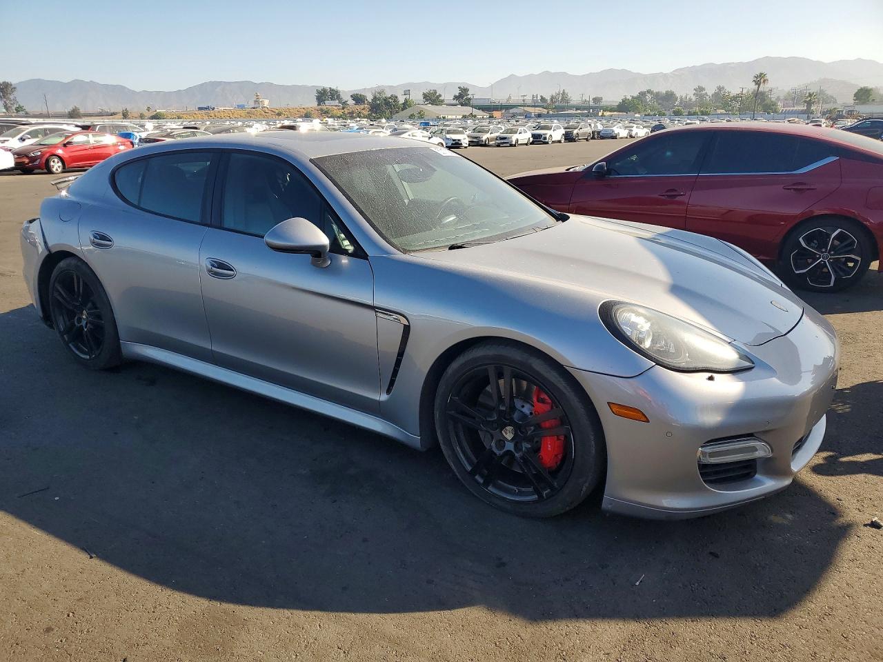 2012 Porsche Panamera Turbo Silver vin: WP0AC2A72CL091021