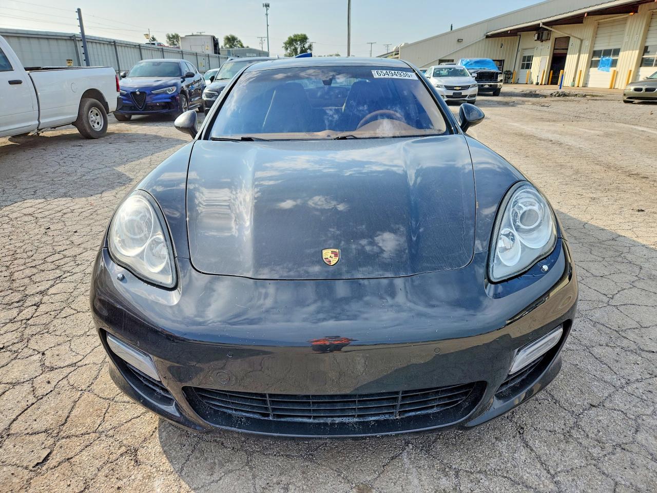 2010 Porsche Panamera Turbo Black vin: WP0AC2A73AL090554