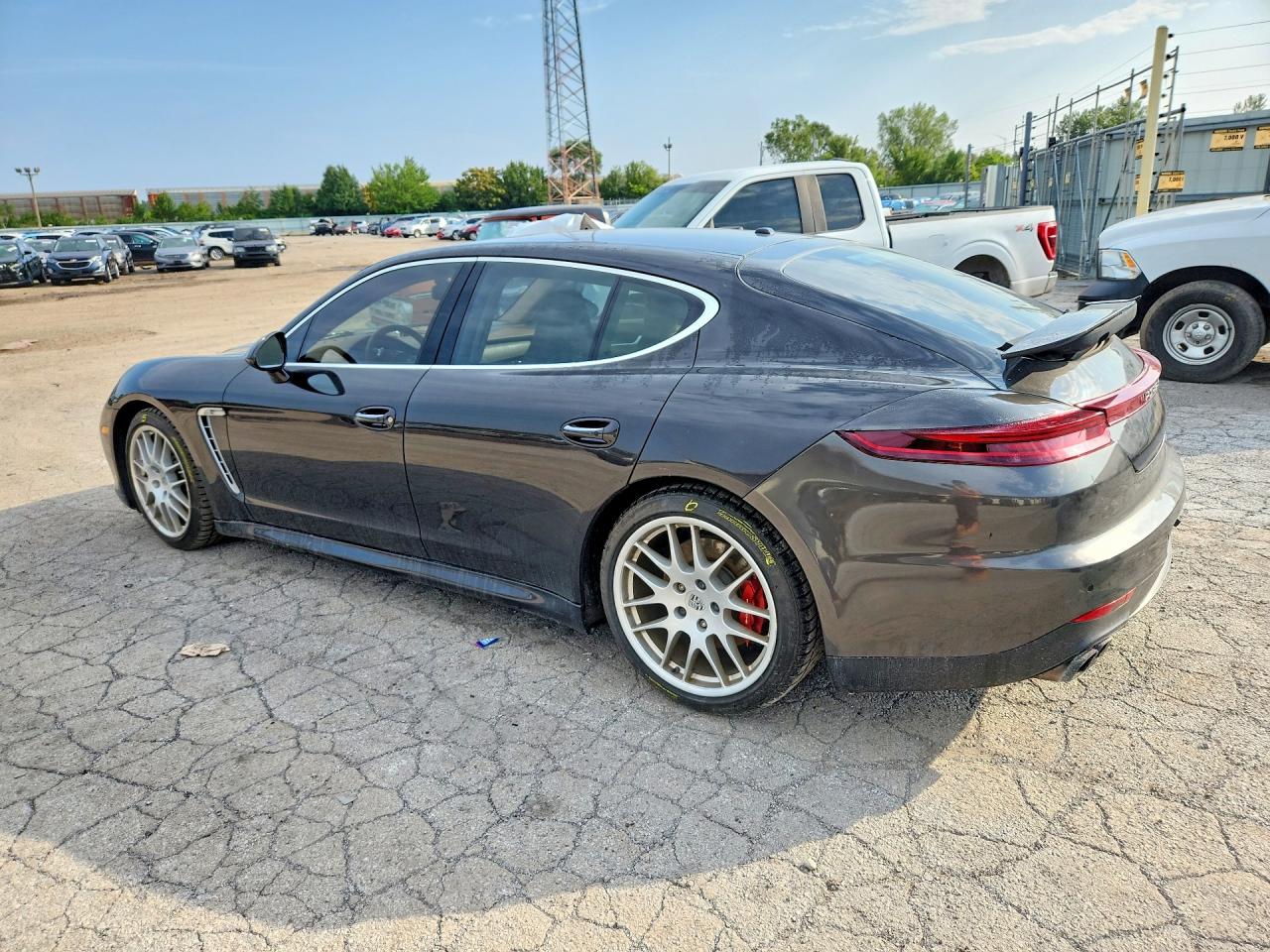 2010 Porsche Panamera Turbo Black vin: WP0AC2A73AL090554