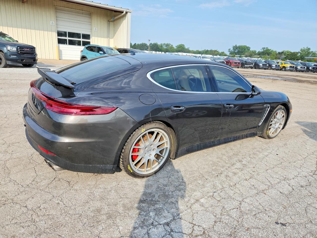 2010 Porsche Panamera Turbo Black vin: WP0AC2A73AL090554