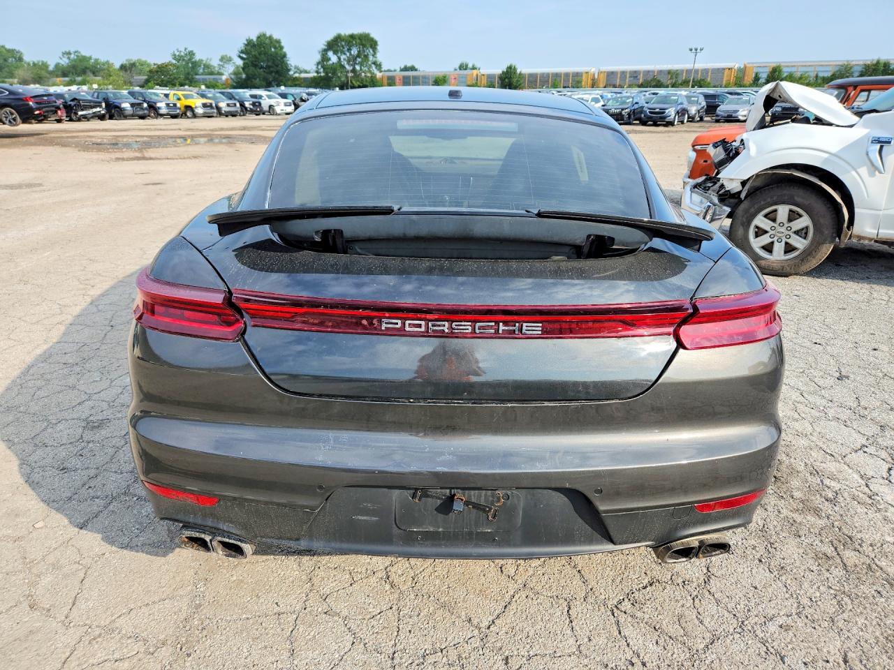 2010 Porsche Panamera Turbo Black vin: WP0AC2A73AL090554