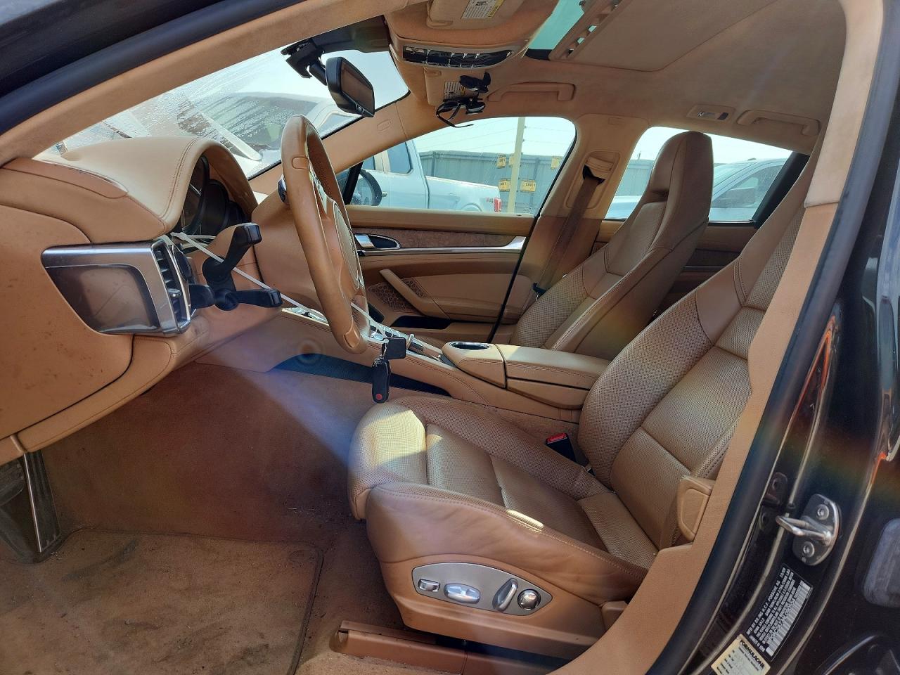 2010 Porsche Panamera Turbo Black vin: WP0AC2A73AL090554