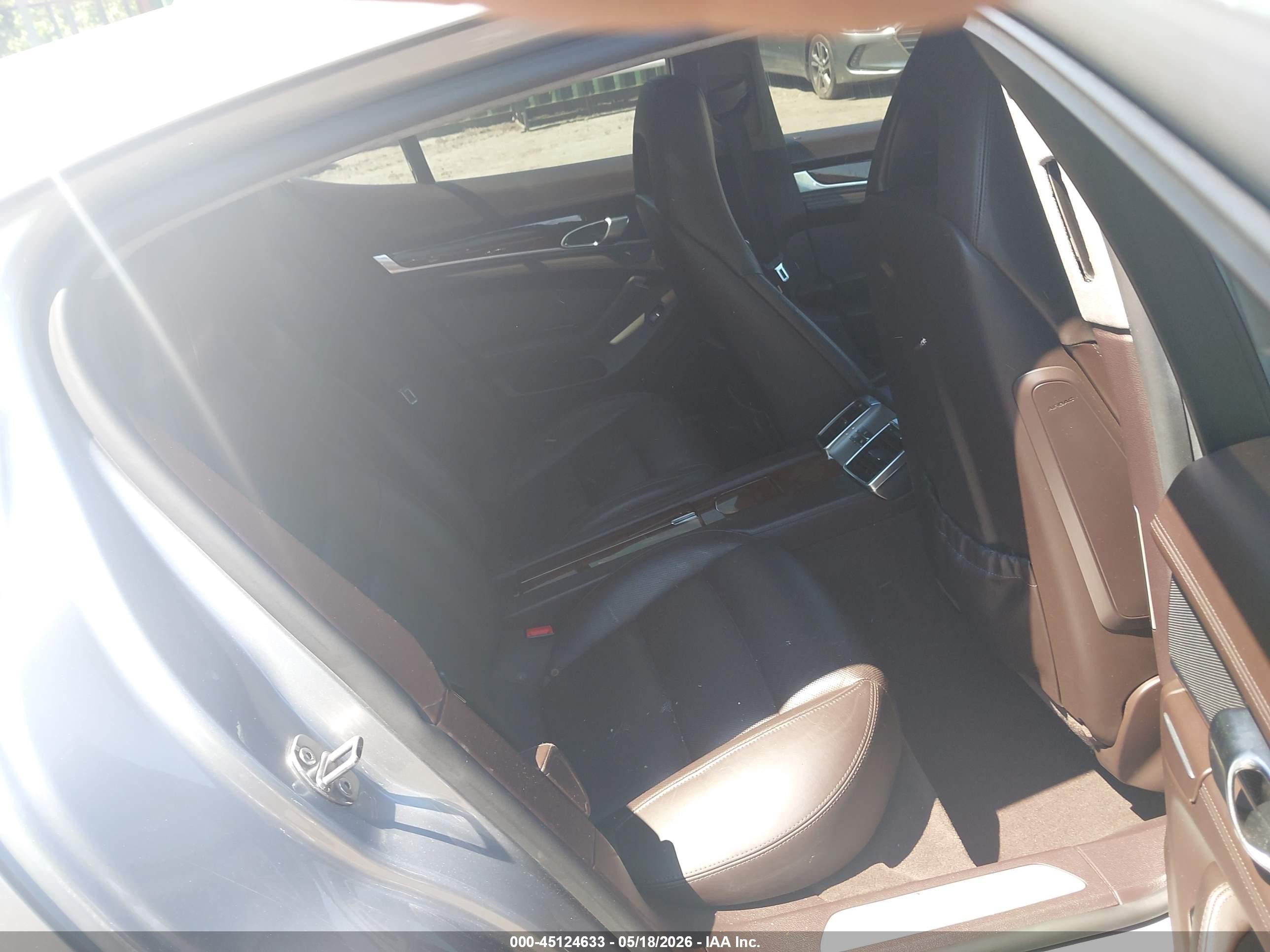 2012 Porsche Panamera Turbo Silver vin: WP0AC2A73CL090458