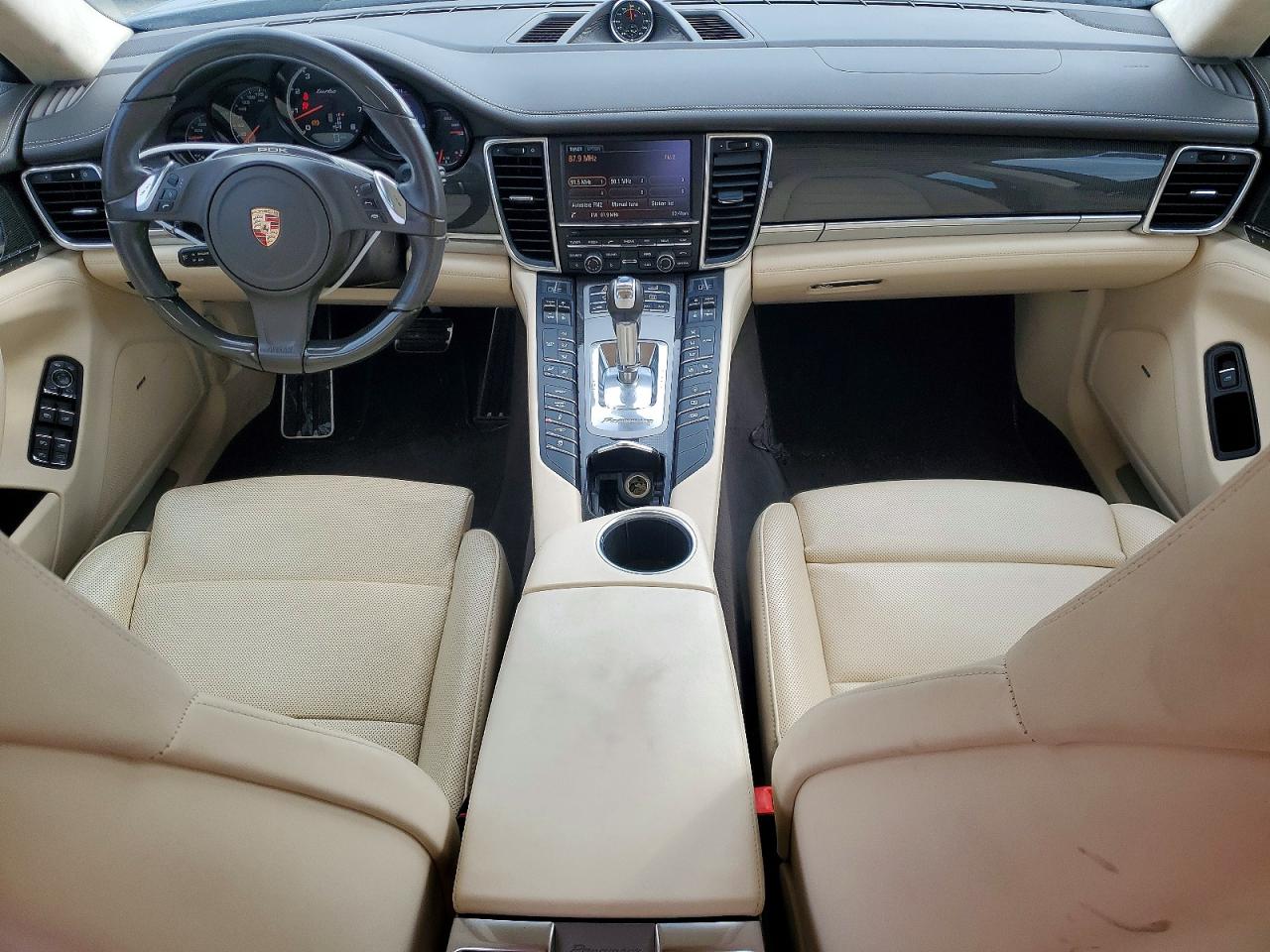 2014 Porsche Panamera Turbo Gray vin: WP0AC2A73EL073307