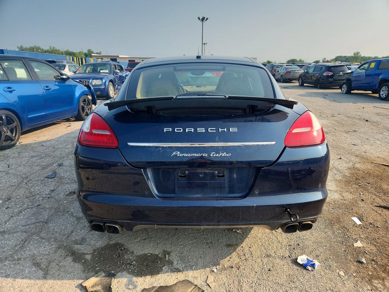 2010 Porsche Panamera Blue vin: WP0AC2A74AL090871
