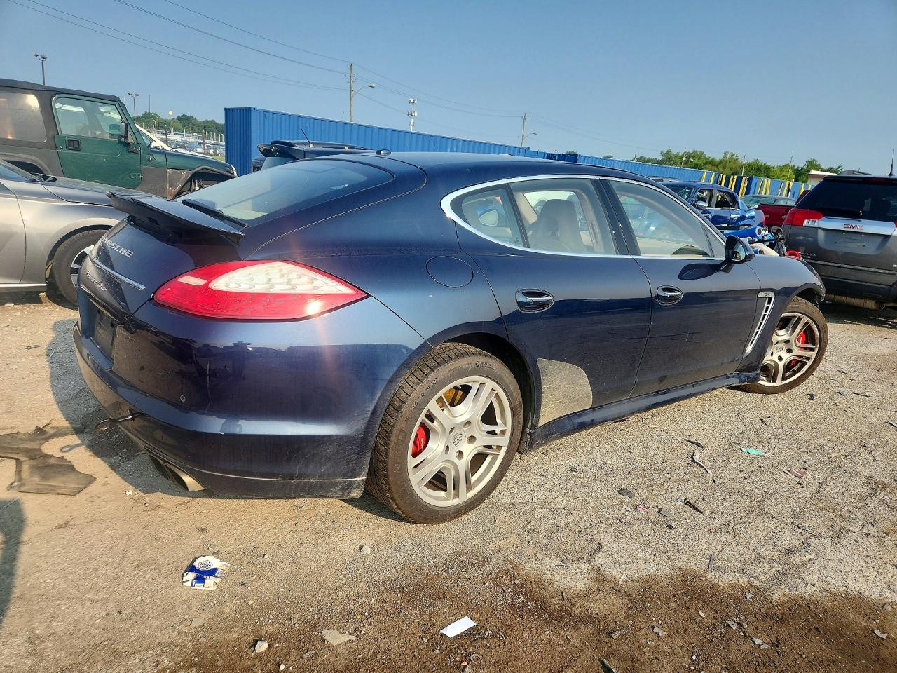 2010 Porsche Panamera Blue vin: WP0AC2A74AL090871