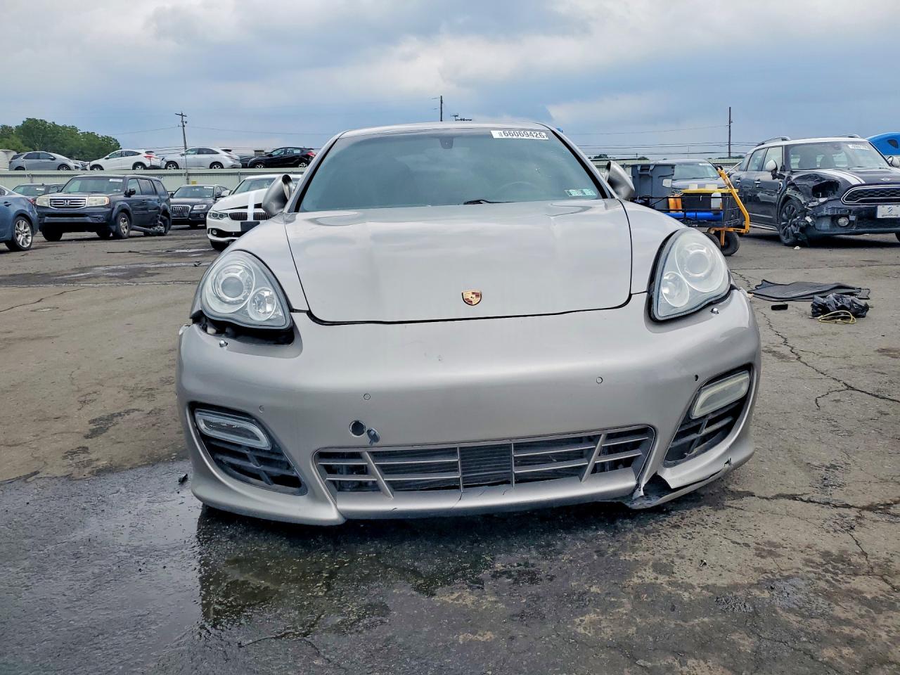 2010 Porsche Panamera Turbo Silver vin: WP0AC2A74AL091826
