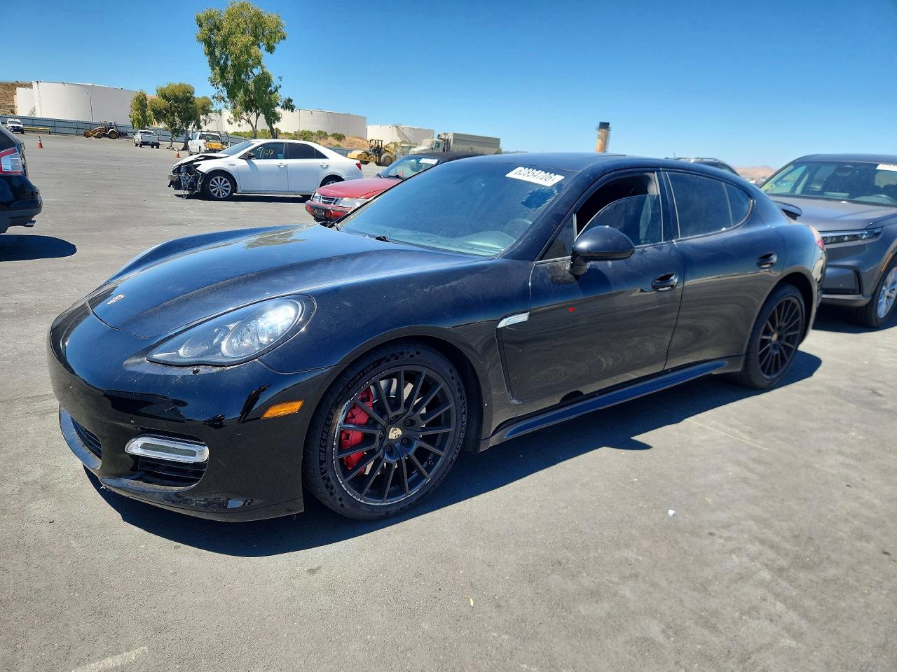 2013 Porsche Panamera Turbo Черный vin: WP0AC2A74DL090373