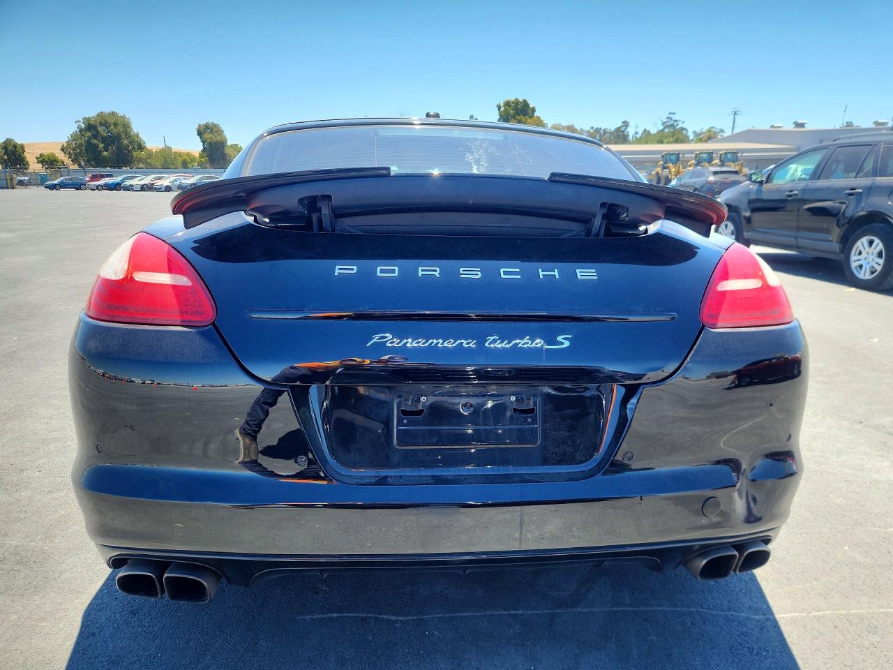 2013 Porsche Panamera Turbo Черный vin: WP0AC2A74DL090373