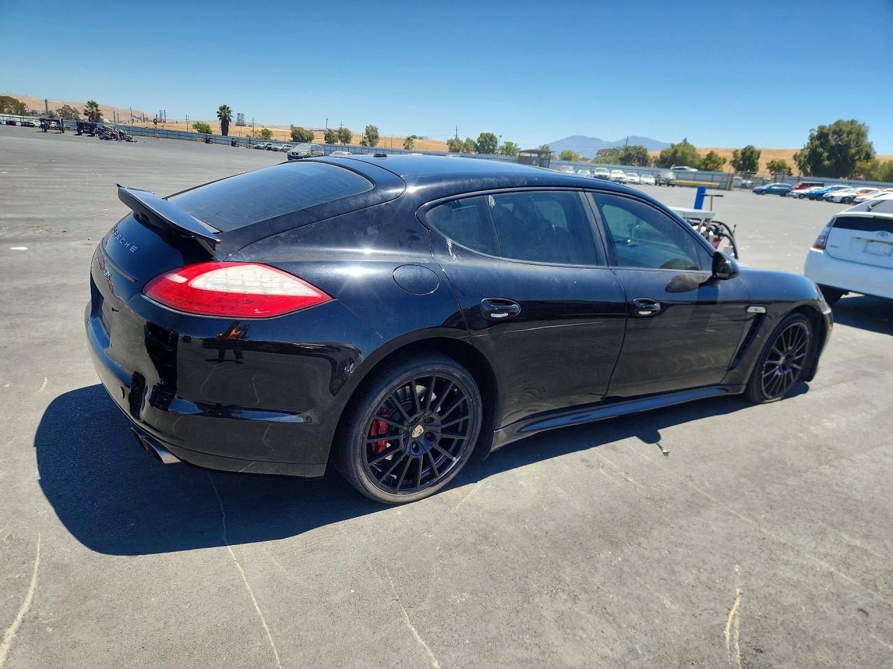 2013 Porsche Panamera Turbo Черный vin: WP0AC2A74DL090373