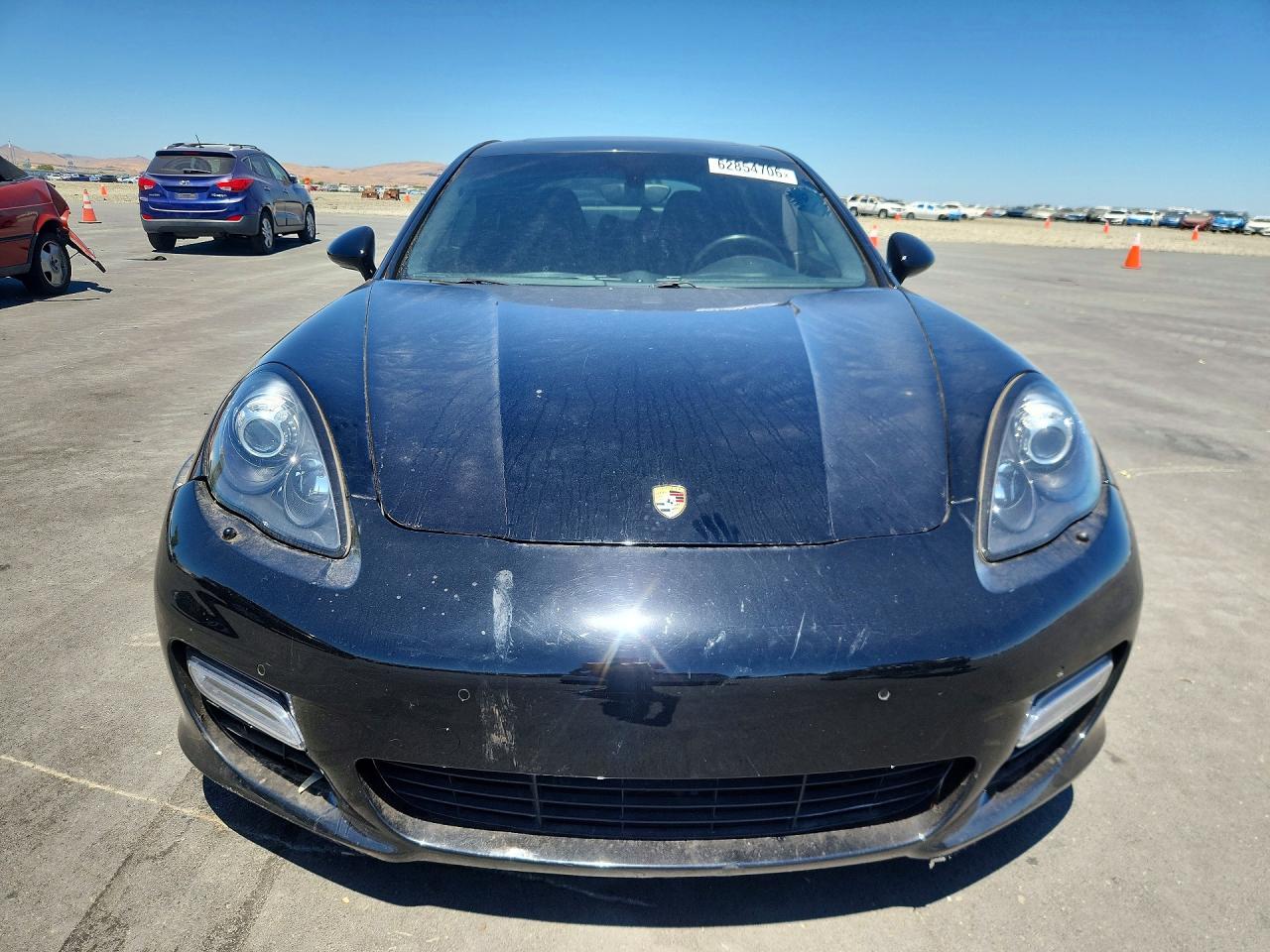 2013 Porsche Panamera Turbo Черный vin: WP0AC2A74DL090373