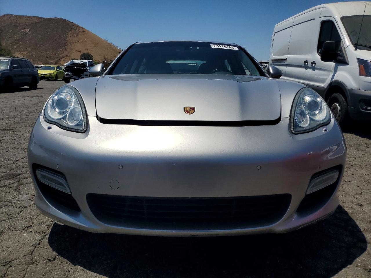 2010 Porsche Panamera Turbo Silver vin: WP0AC2A75AL091057