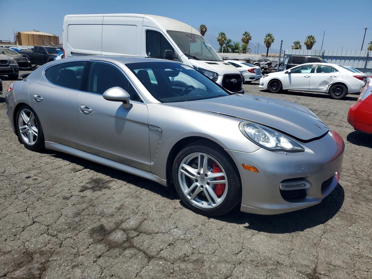 2010 Porsche Panamera Turbo Silver vin: WP0AC2A75AL091057
