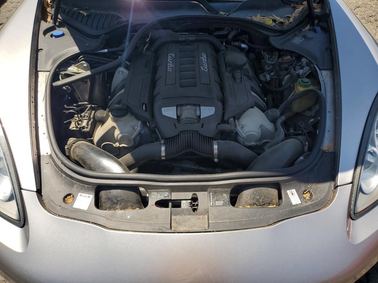 2010 Porsche Panamera Turbo Silver vin: WP0AC2A75AL091057