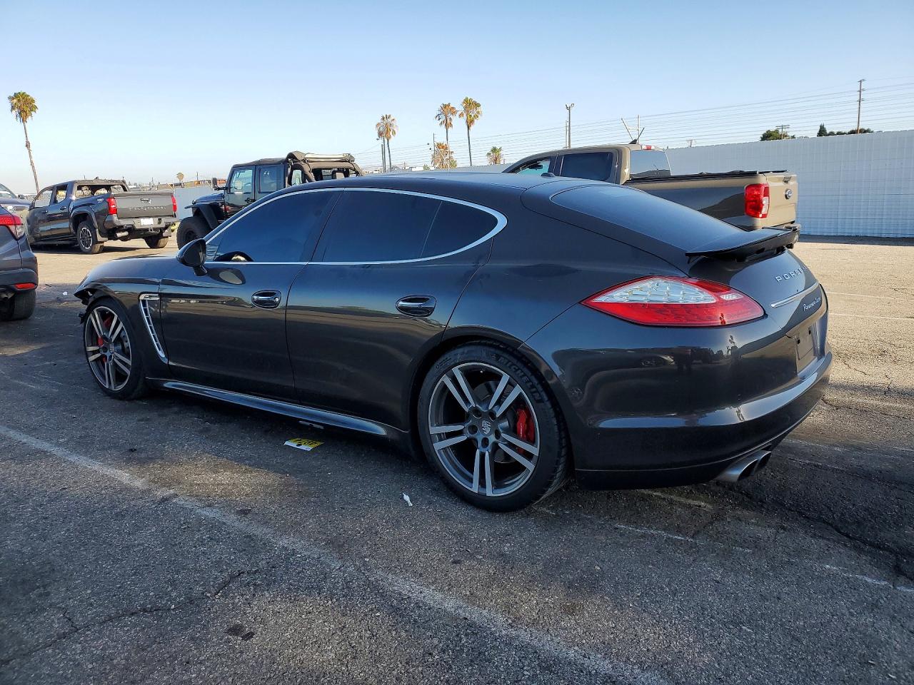 2012 Porsche Panamera Turbo Серый vin: WP0AC2A75CL091028