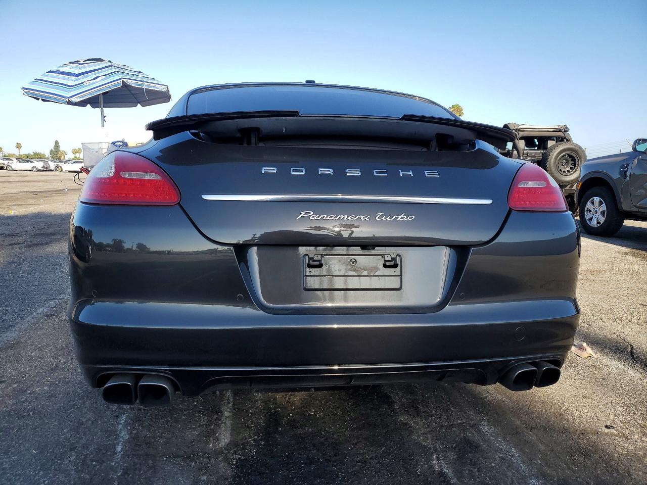 2012 Porsche Panamera Turbo Серый vin: WP0AC2A75CL091028