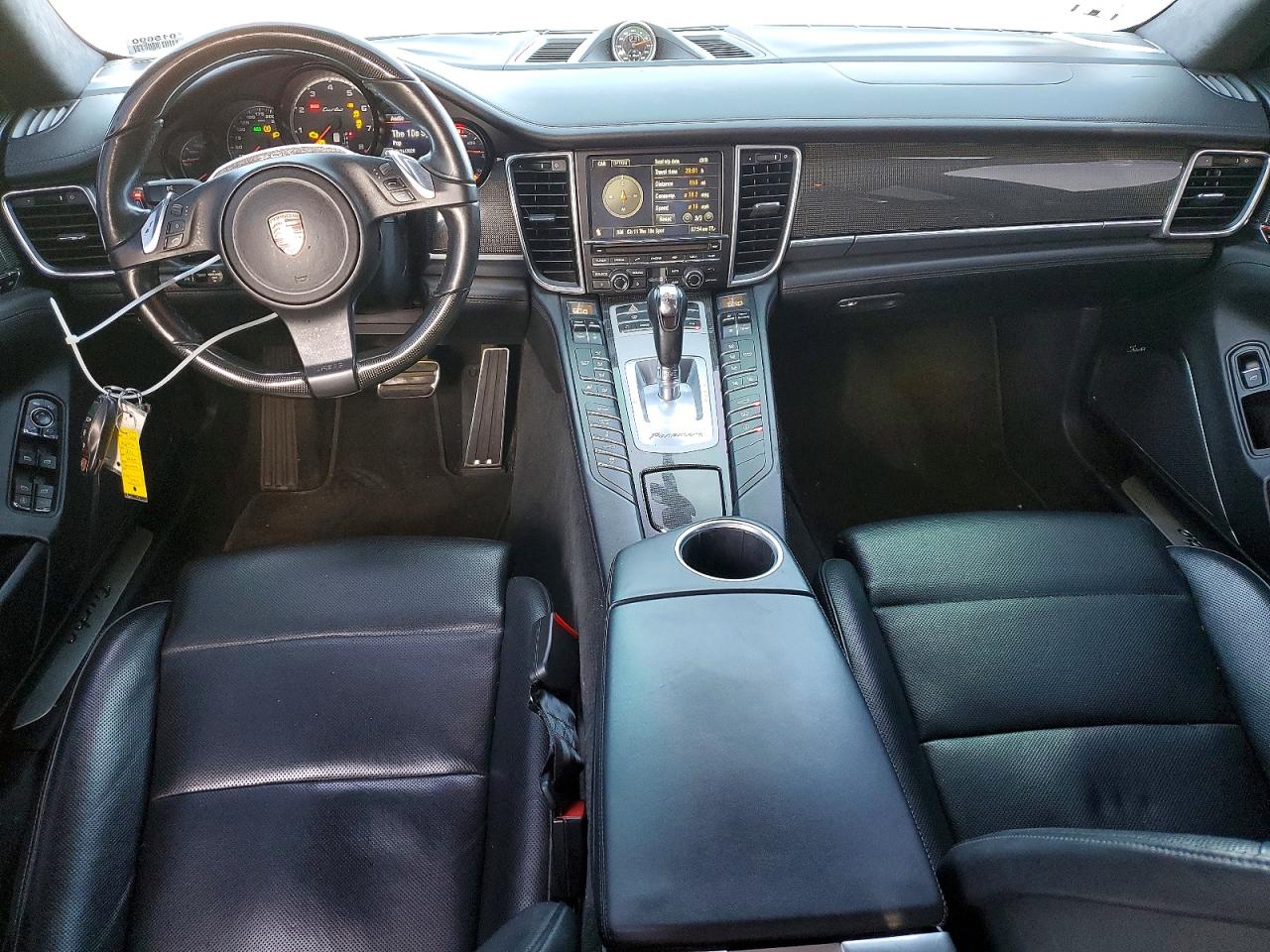 2012 Porsche Panamera Turbo Серый vin: WP0AC2A75CL091028