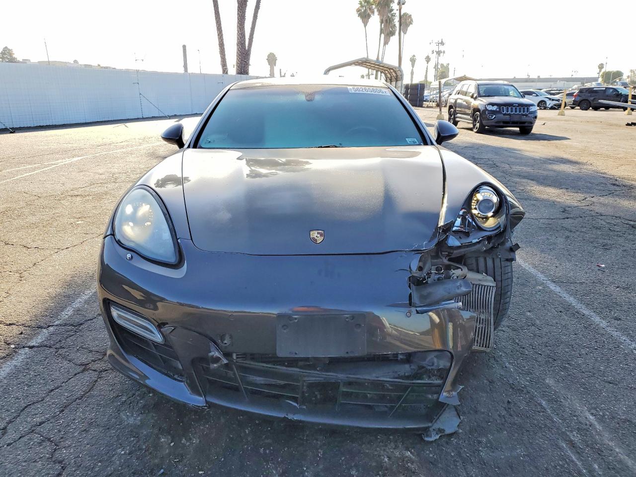 2012 Porsche Panamera Turbo Серый vin: WP0AC2A75CL091028
