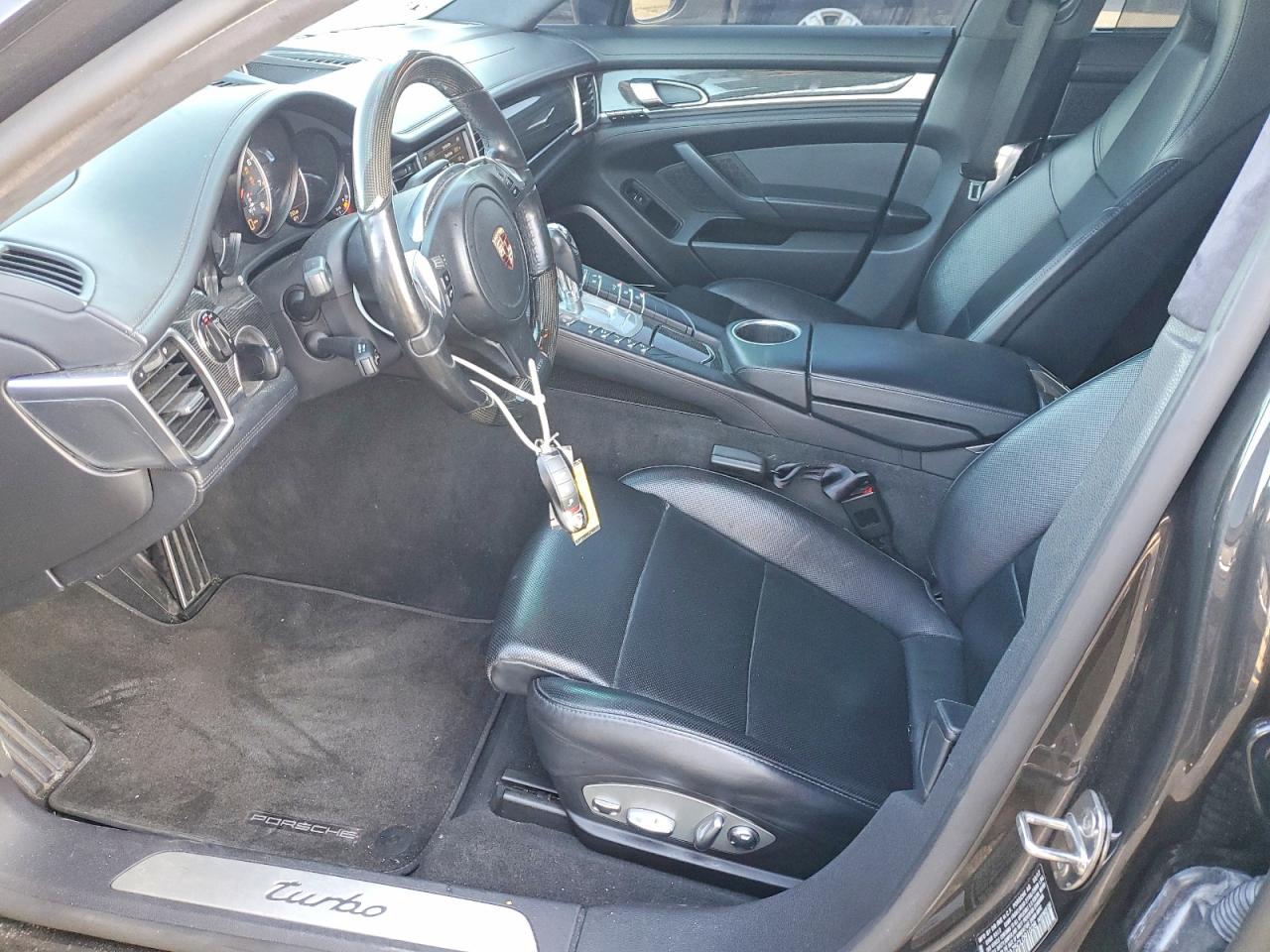2012 Porsche Panamera Turbo Серый vin: WP0AC2A75CL091028