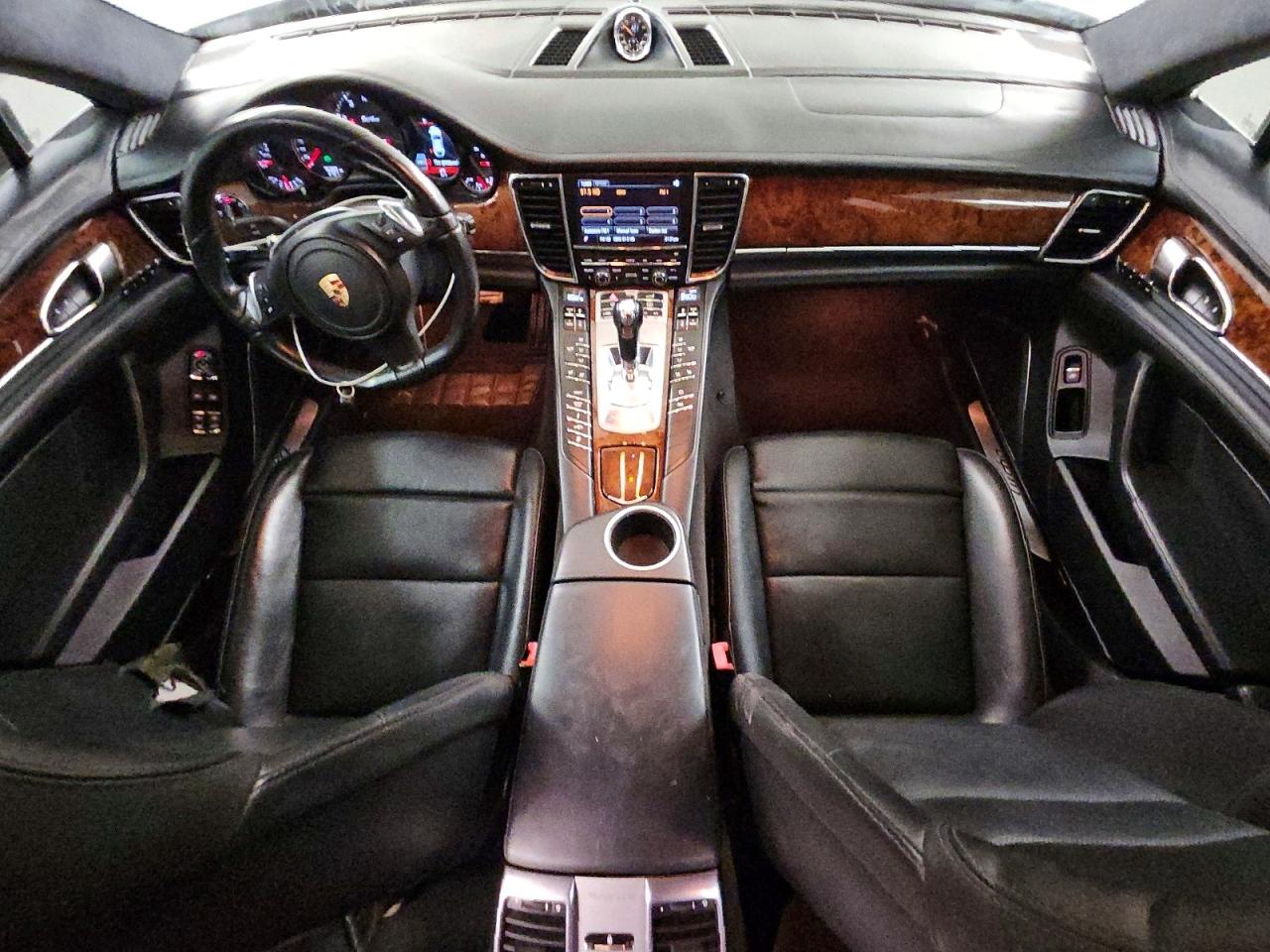 2014 Porsche Panamera Turbo Black vin: WP0AC2A75EL073079