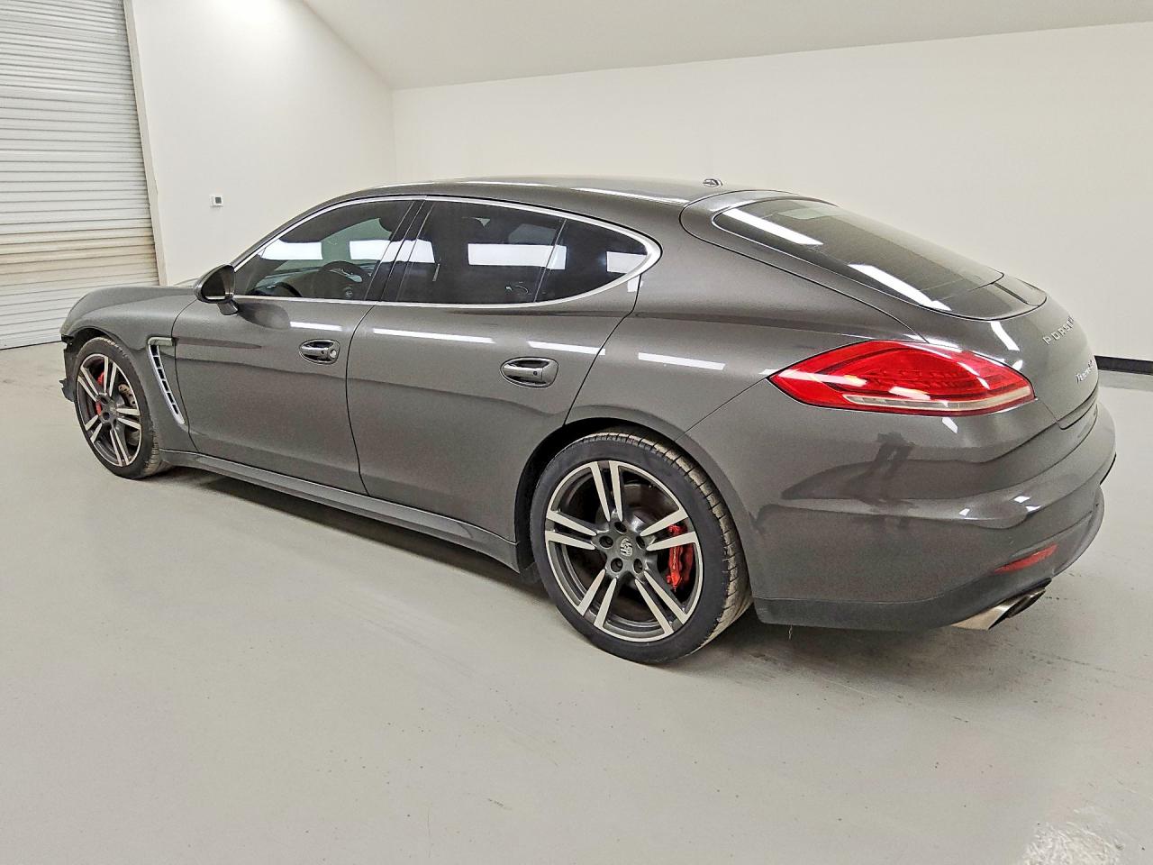2014 Porsche Panamera Turbo Black vin: WP0AC2A75EL073079
