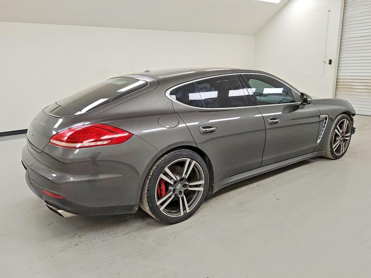 2014 Porsche Panamera Turbo Black vin: WP0AC2A75EL073079