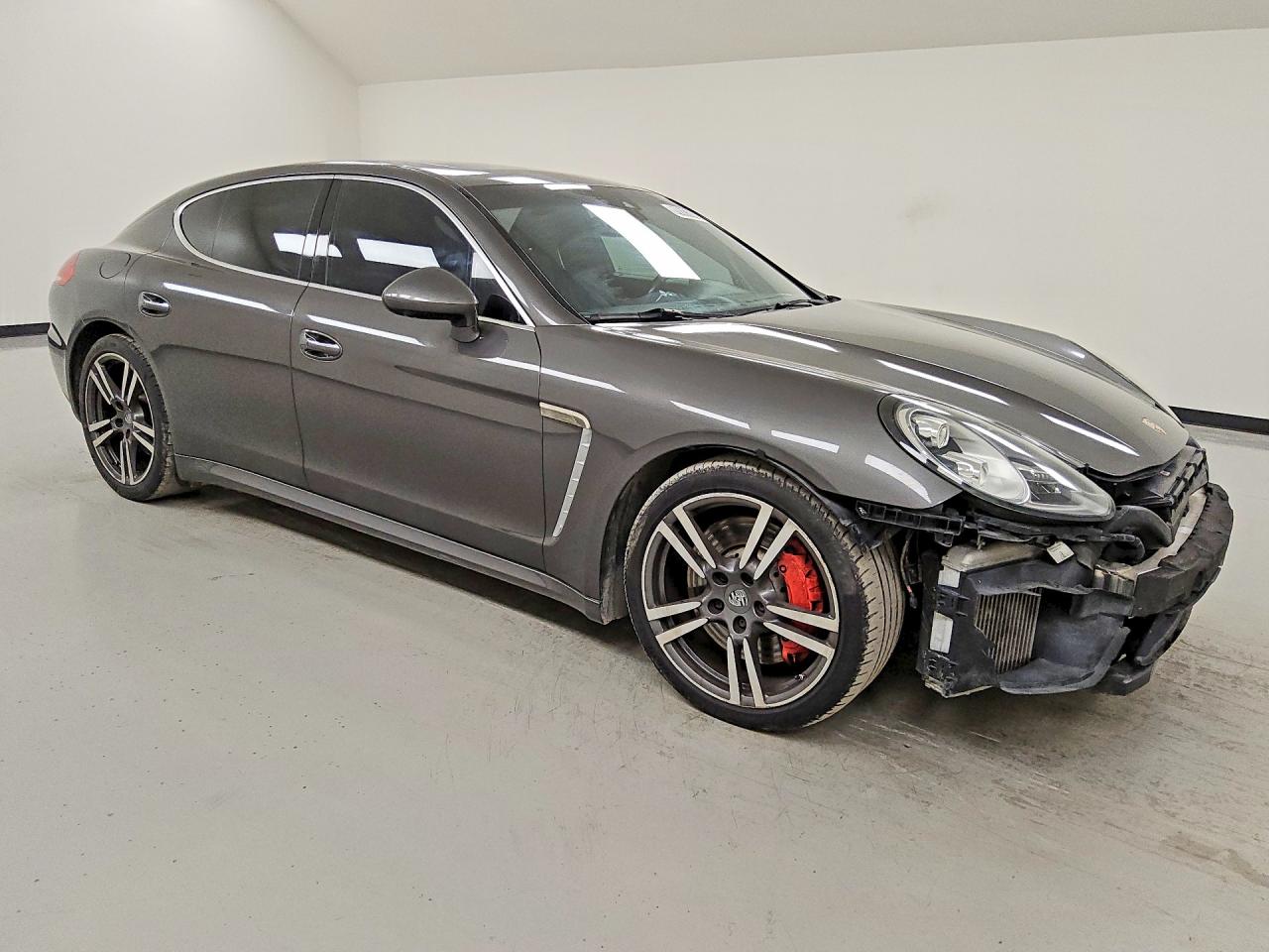 2014 Porsche Panamera Turbo Black vin: WP0AC2A75EL073079