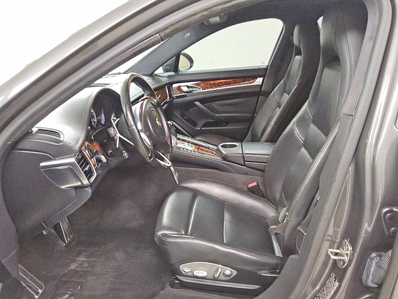 2014 Porsche Panamera Turbo Black vin: WP0AC2A75EL073079