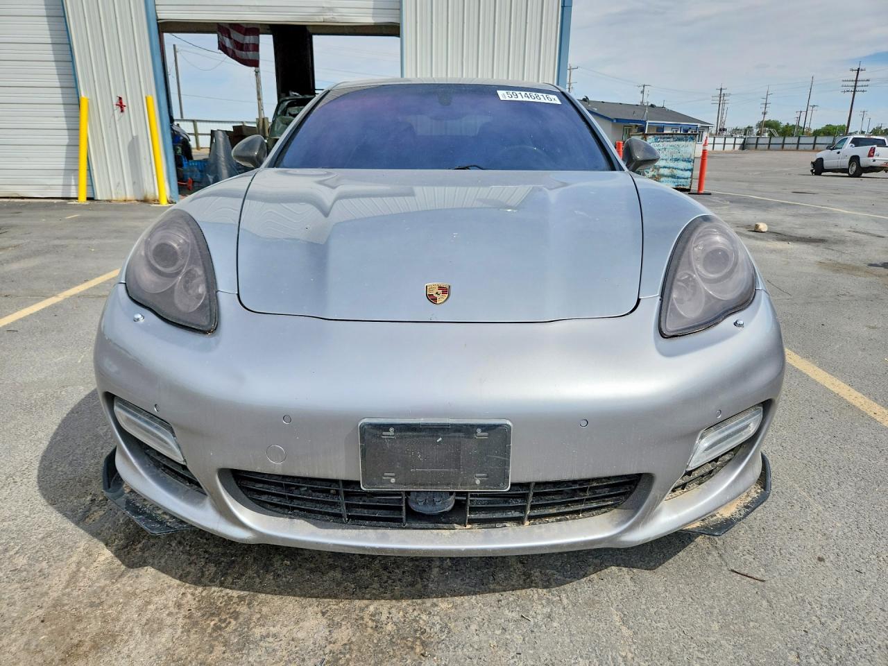 2010 Porsche Panamera Turbo Silver vin: WP0AC2A76AL090628