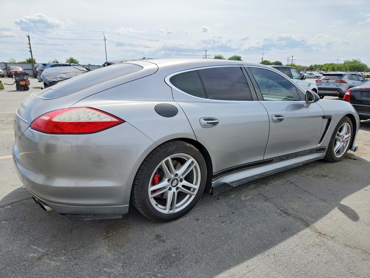 2010 Porsche Panamera Turbo Silver vin: WP0AC2A76AL090628