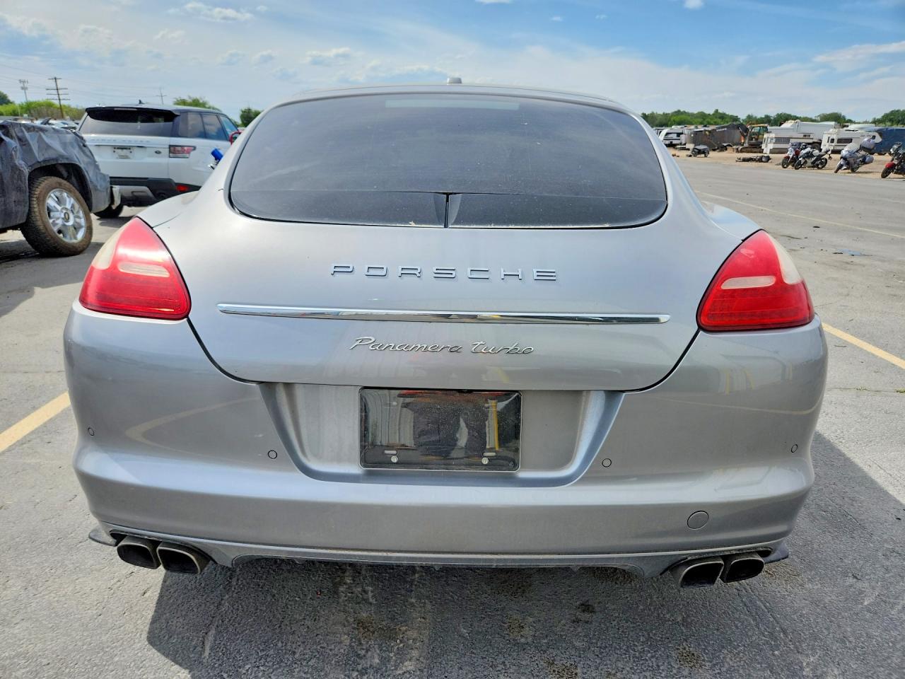 2010 Porsche Panamera Turbo Silver vin: WP0AC2A76AL090628