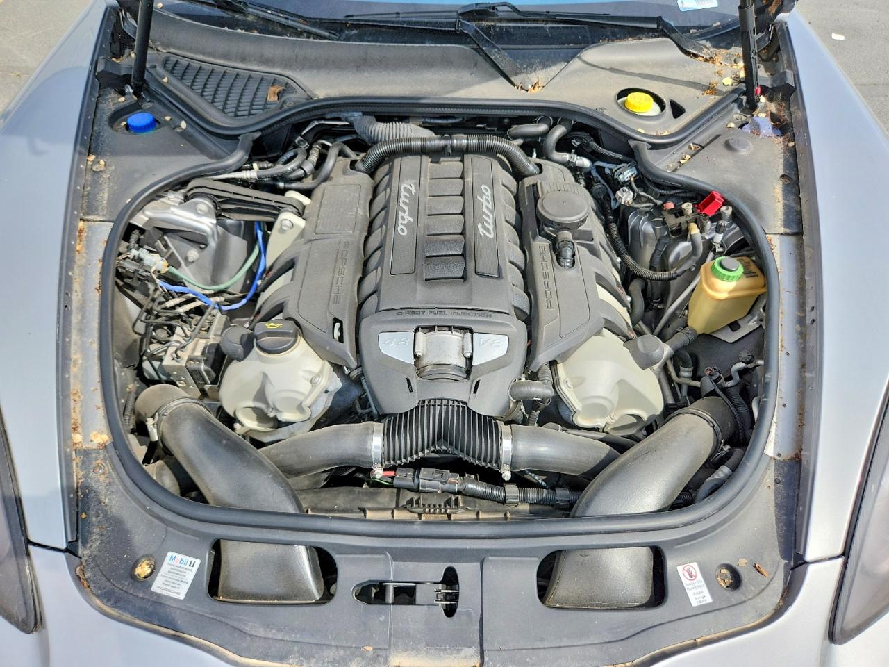 2010 Porsche Panamera Turbo Silver vin: WP0AC2A76AL090628