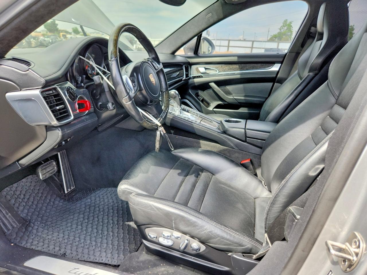 2010 Porsche Panamera Turbo Silver vin: WP0AC2A76AL090628