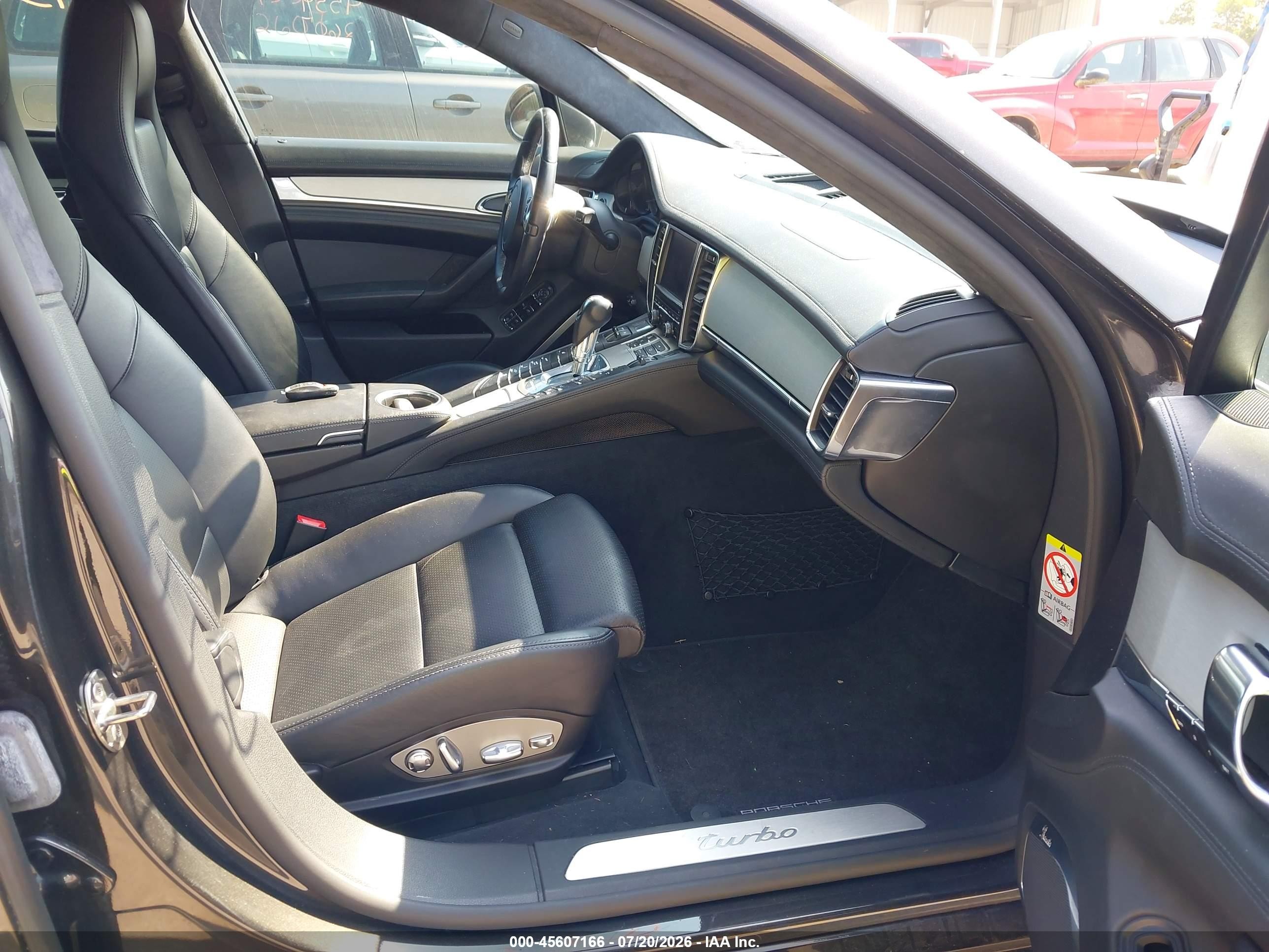 2010 Porsche Panamera Turbo Серый vin: WP0AC2A76AL090970