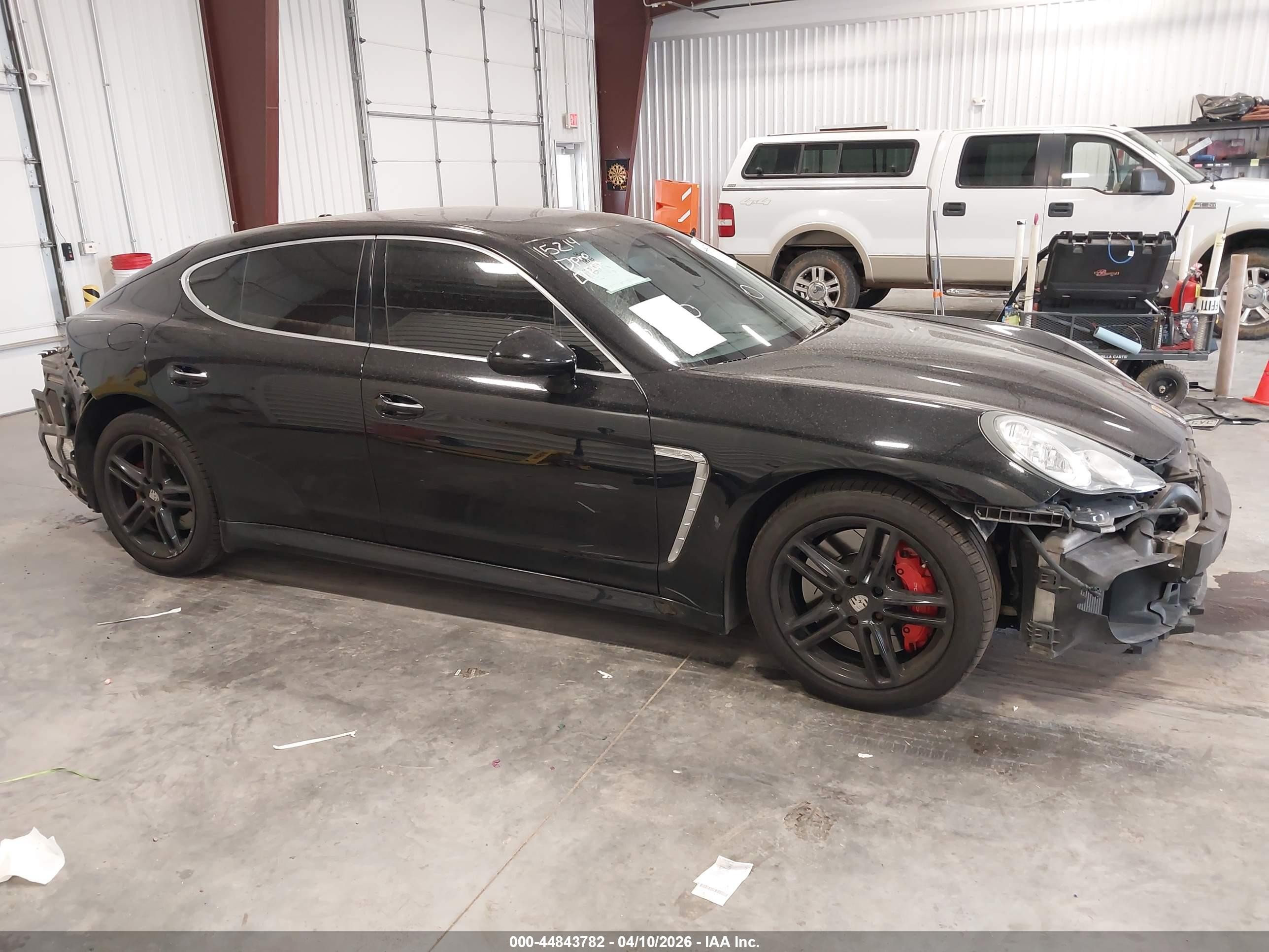 2011 Porsche Panamera Turbo Black vin: WP0AC2A76BL090078