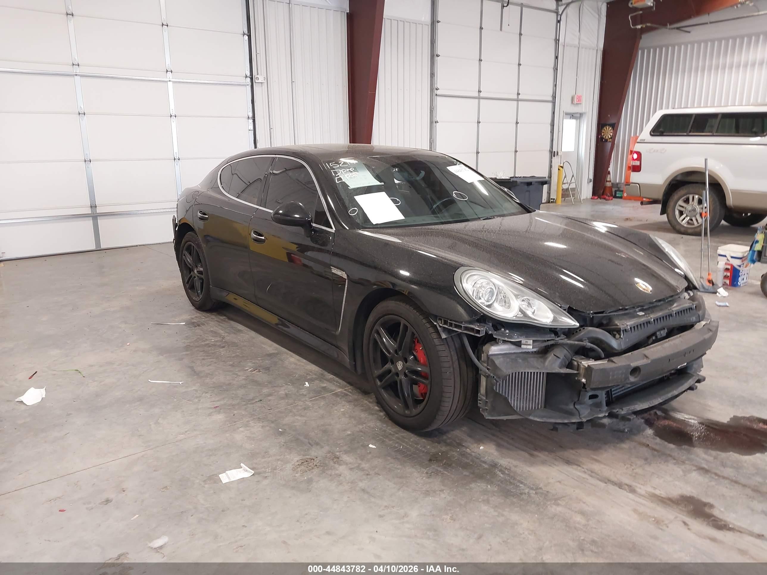 2011 Porsche Panamera Turbo Black vin: WP0AC2A76BL090078