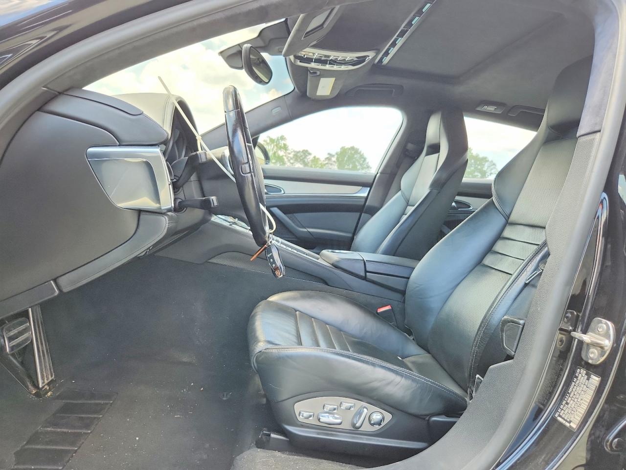 2010 Porsche Panamera Turbo Black vin: WP0AC2A77AL090105
