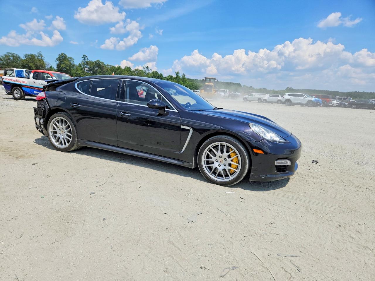 2010 Porsche Panamera Turbo Black vin: WP0AC2A77AL090105