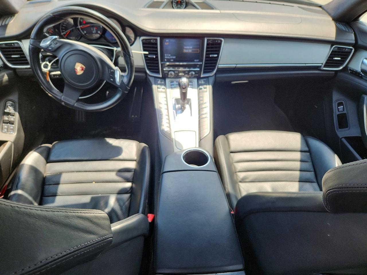 2010 Porsche Panamera Turbo Black vin: WP0AC2A77AL090105