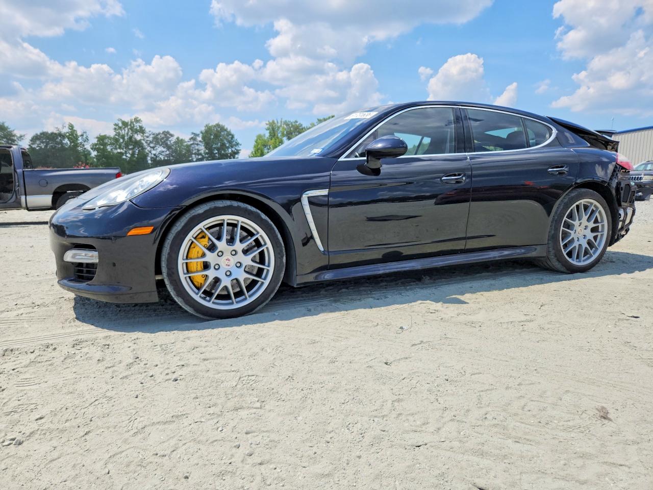 2010 Porsche Panamera Turbo Black vin: WP0AC2A77AL090105