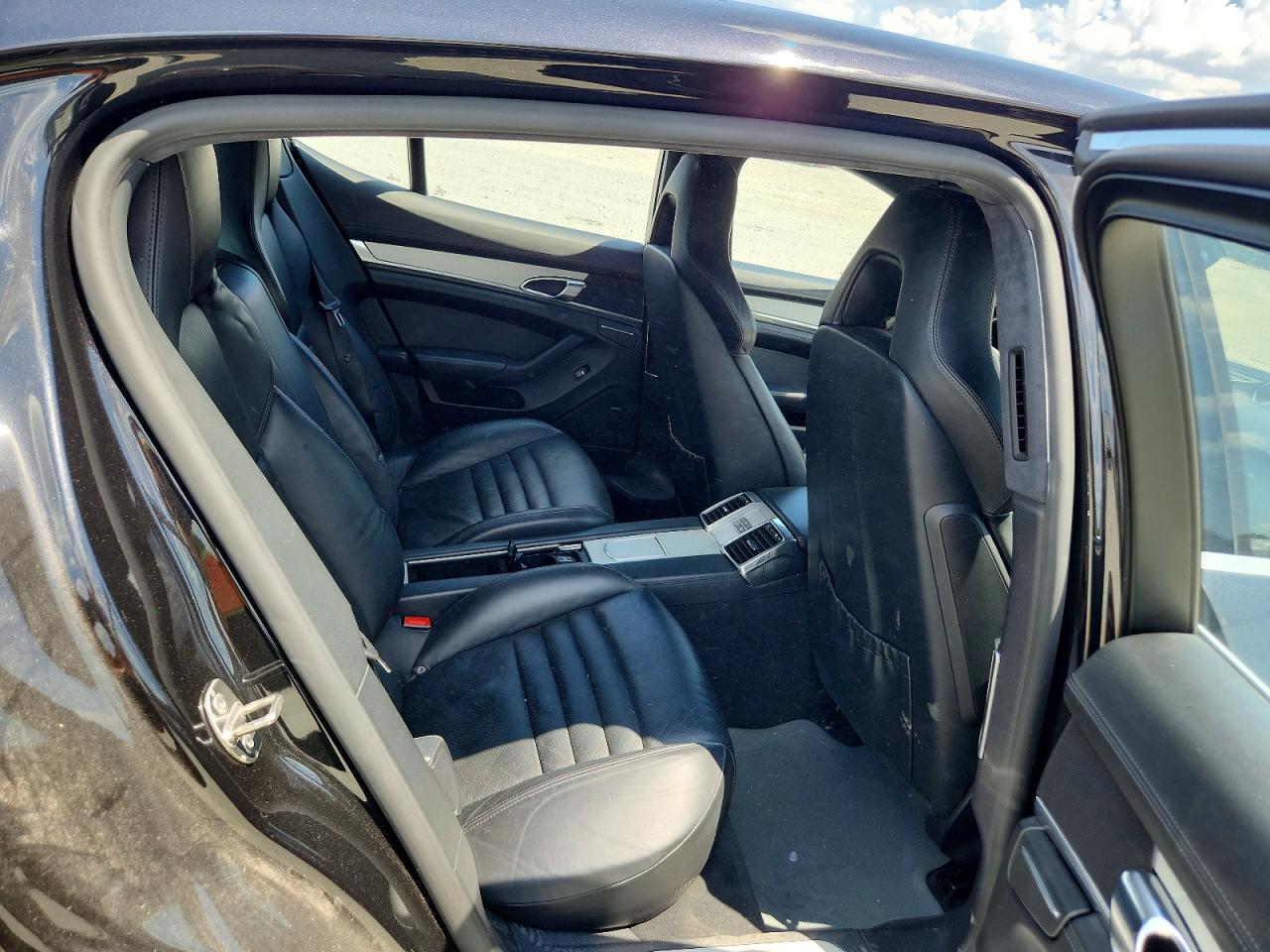 2010 Porsche Panamera Turbo Black vin: WP0AC2A77AL090105