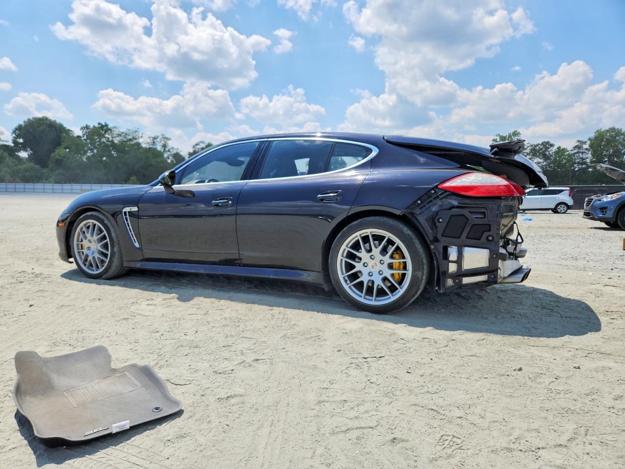2010 Porsche Panamera Turbo Black vin: WP0AC2A77AL090105