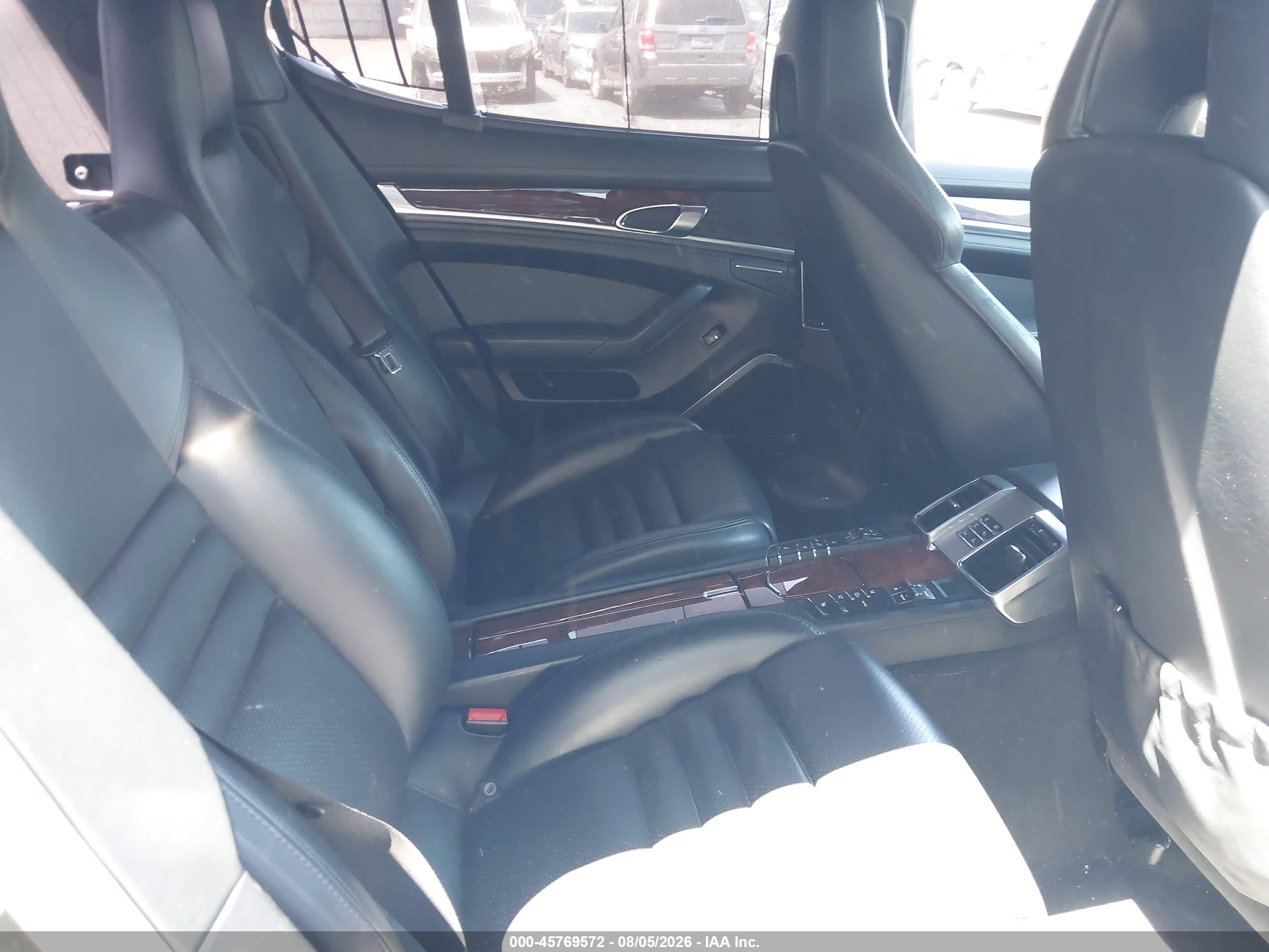 2012 Porsche Panamera Turbo Black vin: WP0AC2A79CL090710