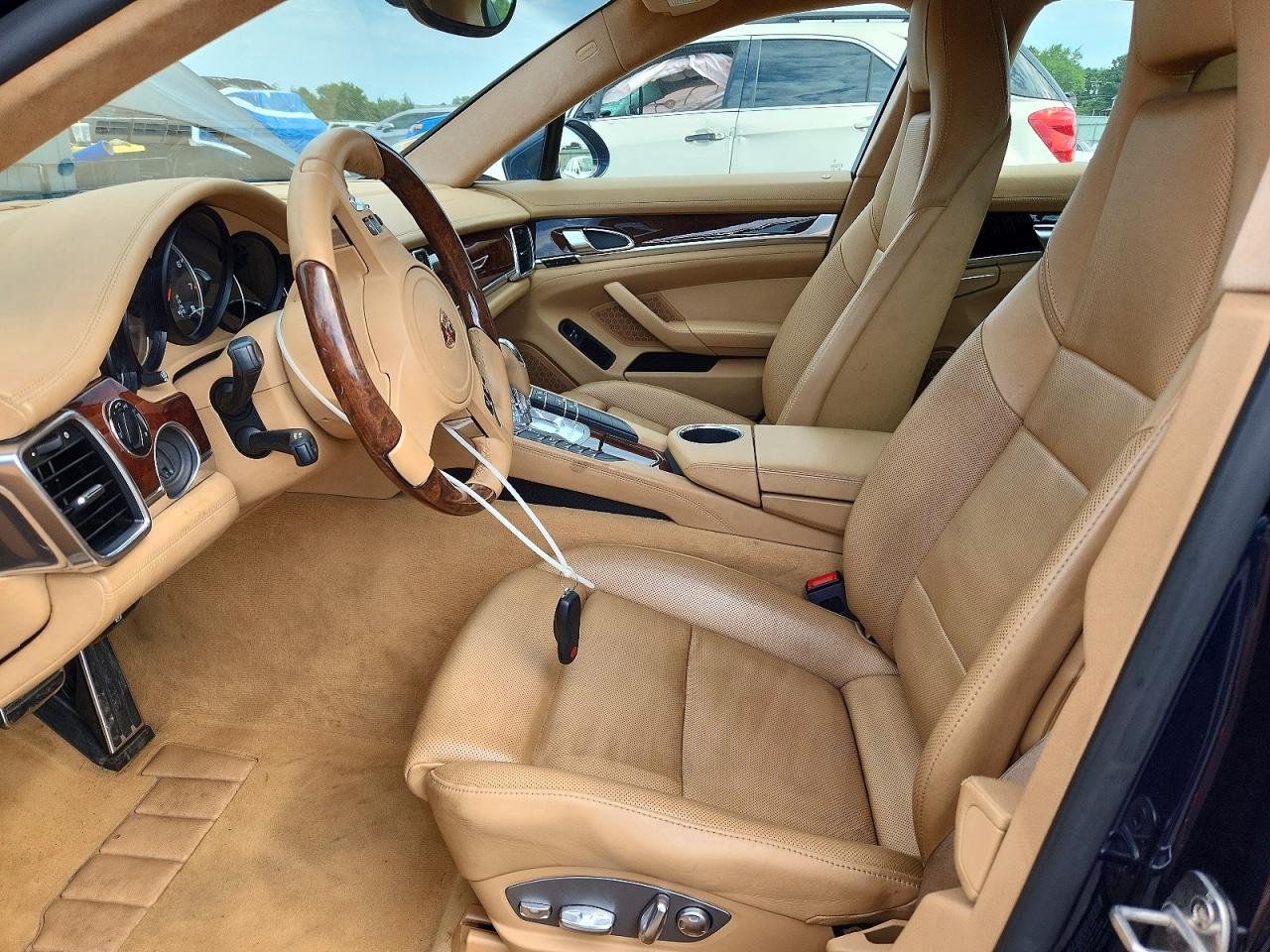 2010 Porsche Panamera Turbo Blue vin: WP0AC2A7XAL090907