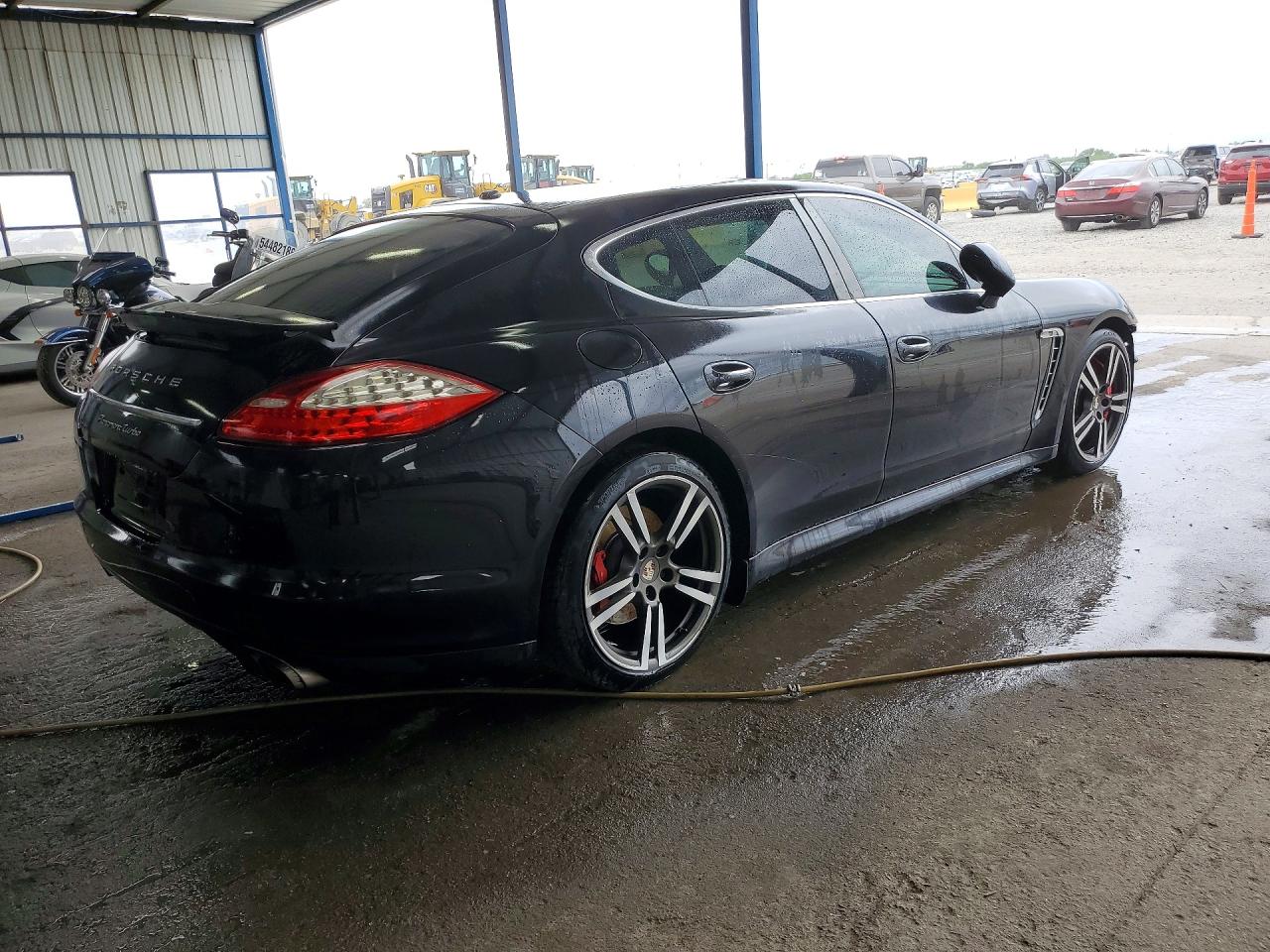 2012 Porsche Panamera Turbo Black vin: WP0AC2A7XCL091204