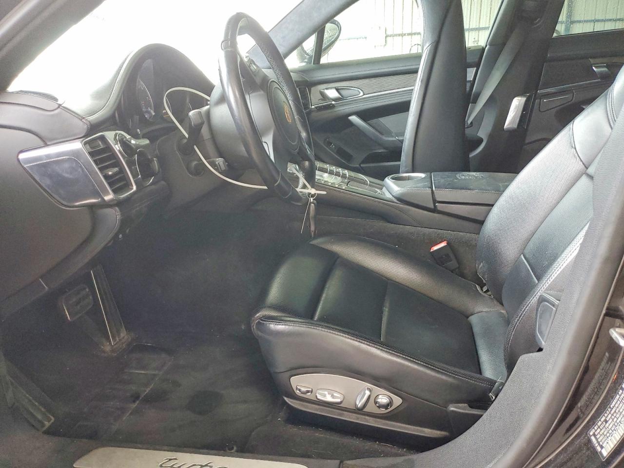 2012 Porsche Panamera Turbo Black vin: WP0AC2A7XCL091204