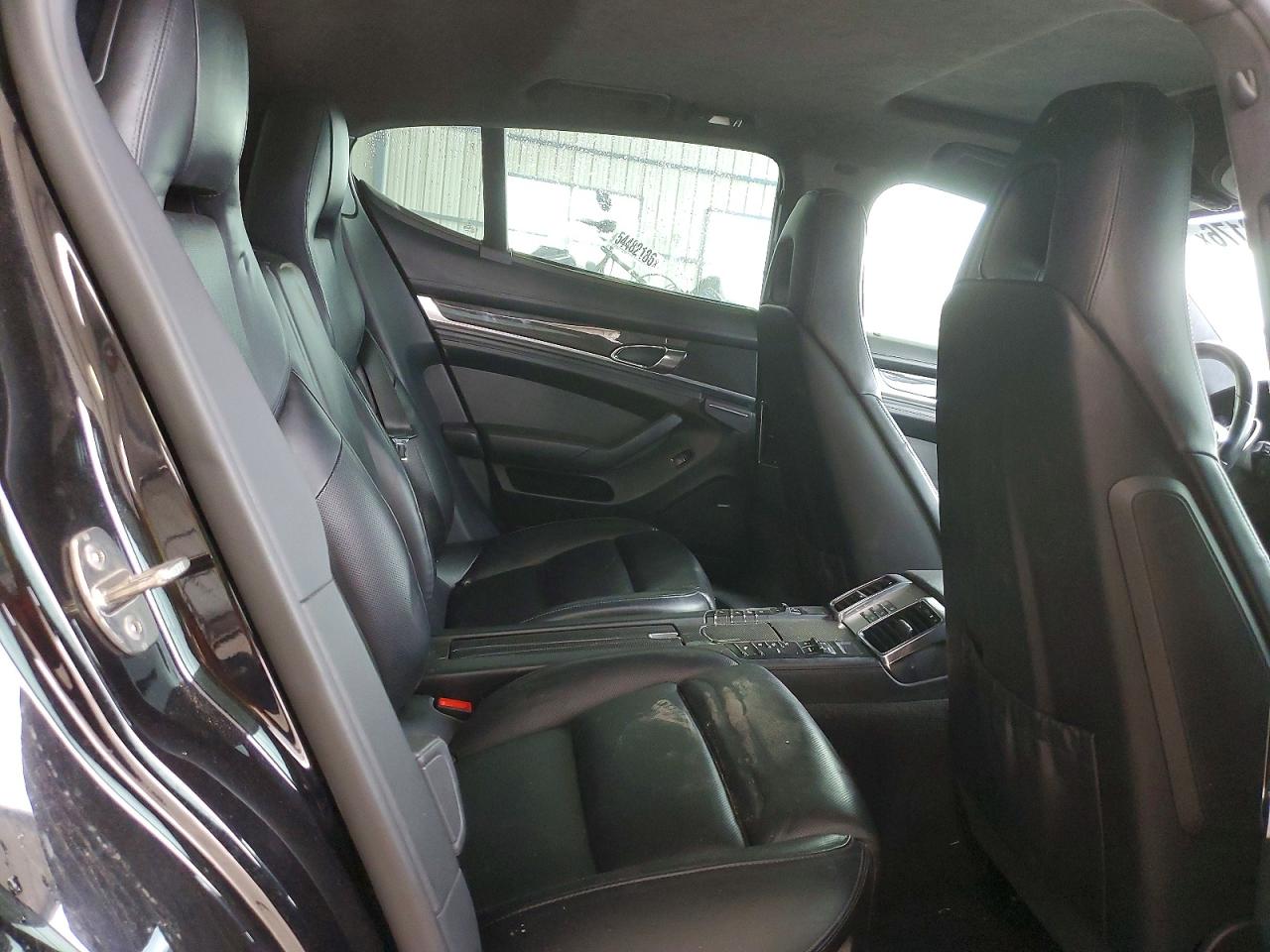 2012 Porsche Panamera Turbo Black vin: WP0AC2A7XCL091204