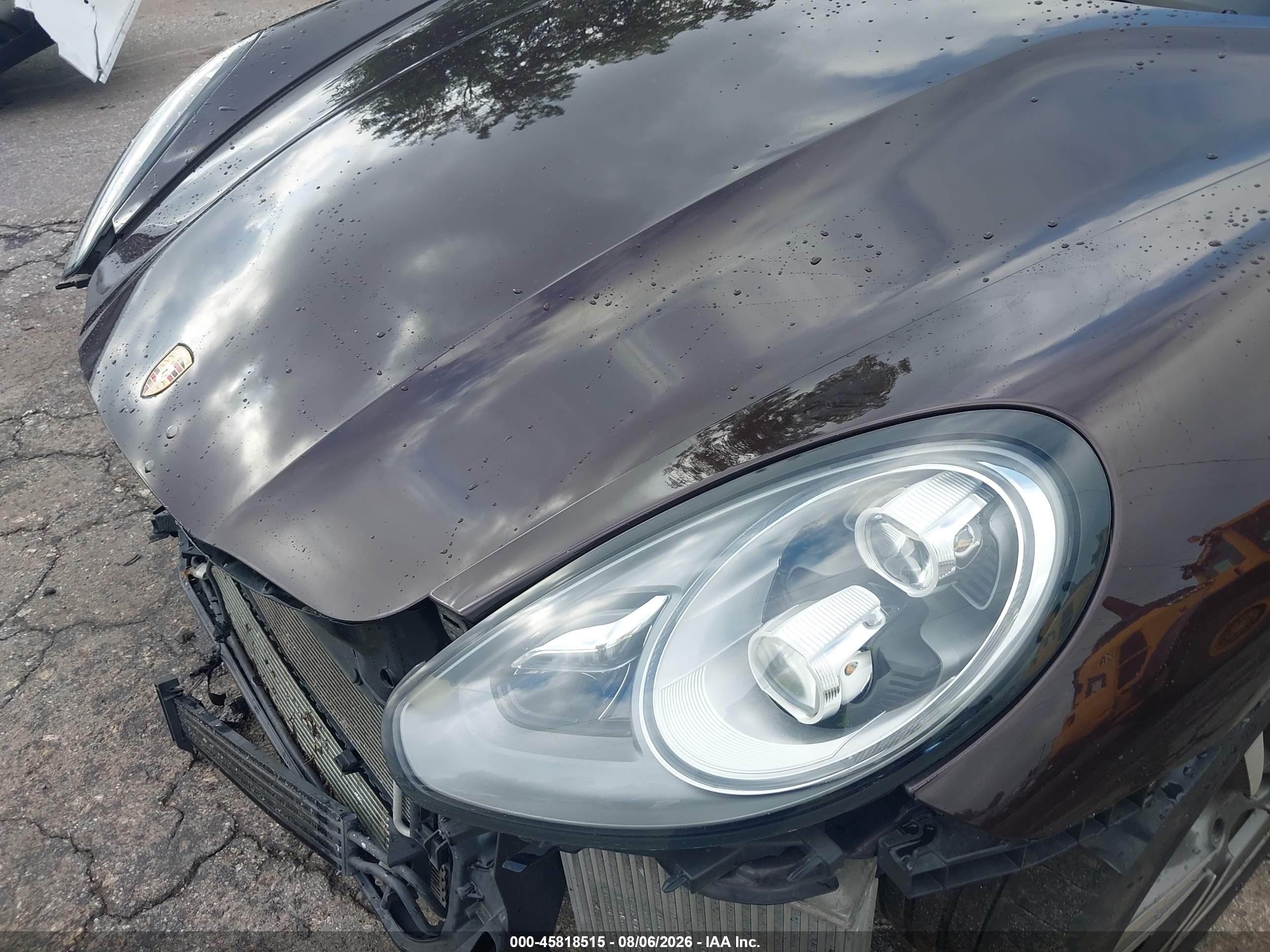 2014 Porsche Panamera Turbo Бордовый vin: WP0AC2A7XEL073238