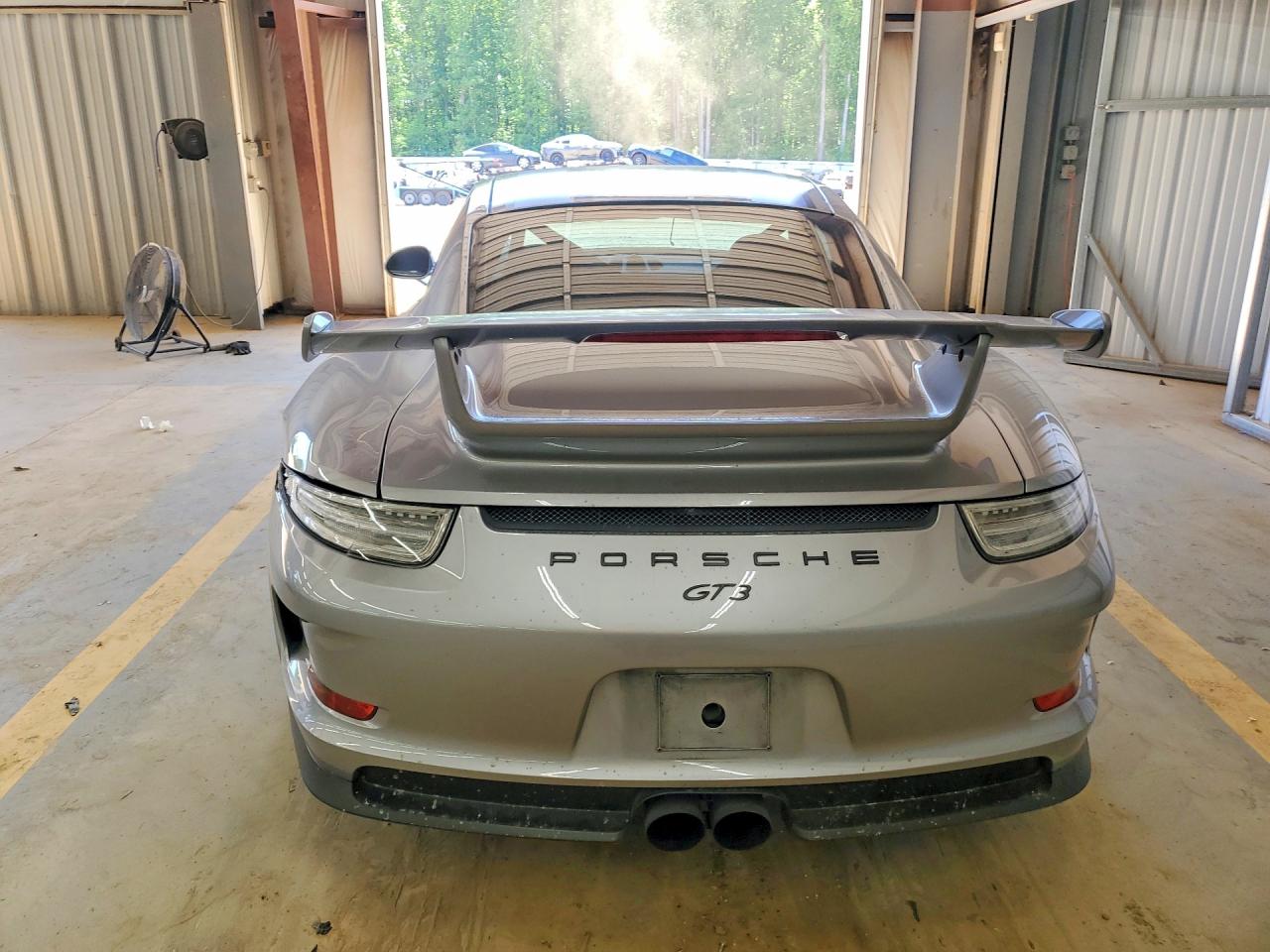 2014 Porsche 911 Gt3 Silver vin: WP0AC2A91ES183618